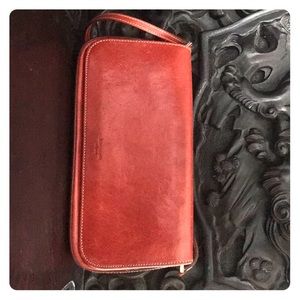 Kate Spade small red handbag.